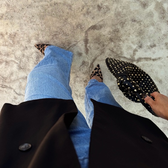 Leopard slingback flats - Picture 2 of 4